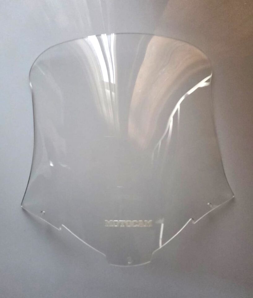 MOTOCAM Kanuni Classic 125 Ön Cam 2005-2012 Model 38cm Şeffaf Renkli