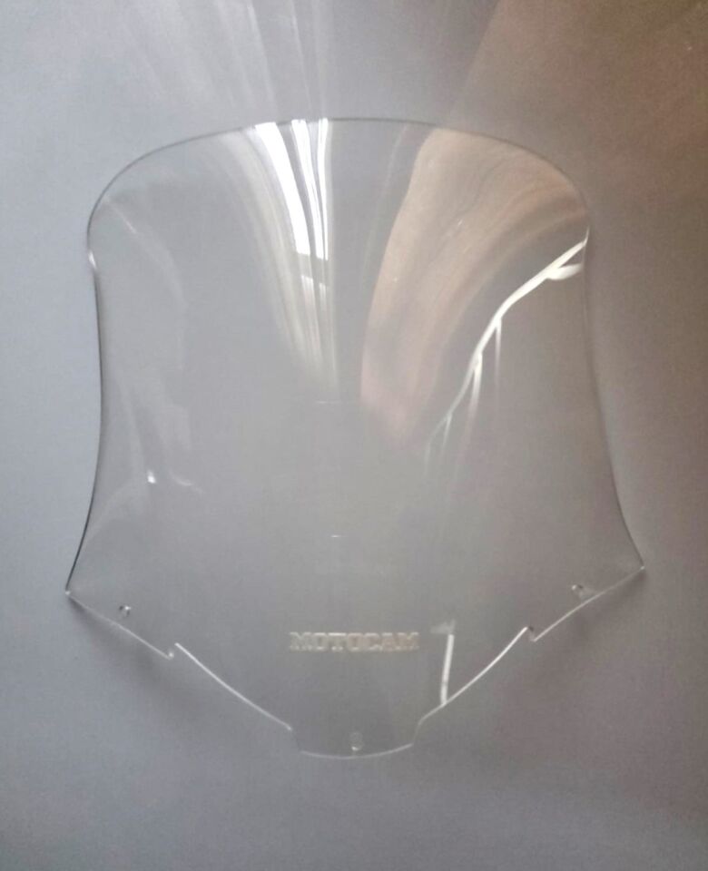 MOTOCAM Kanuni Classic 125 Ön Cam 2005-2012 Model 38cm Şeffaf Renkli