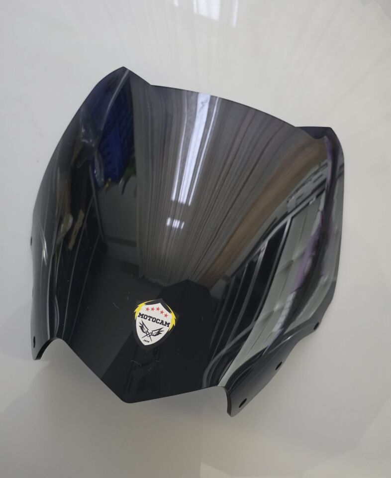 MOTOCAM Yamaha Xmax Ön Cam 2011-2013 Model 36cm Siyah Renkli 4mm SPORTİF