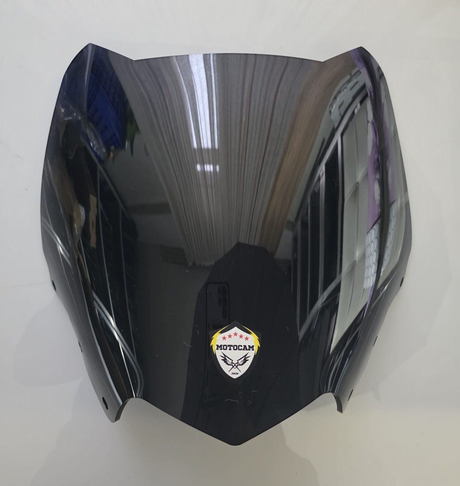 MOTOCAM Yamaha Xmax Ön Cam 2011-2013 Model 36cm Siyah Renkli 4mm SPORTİF