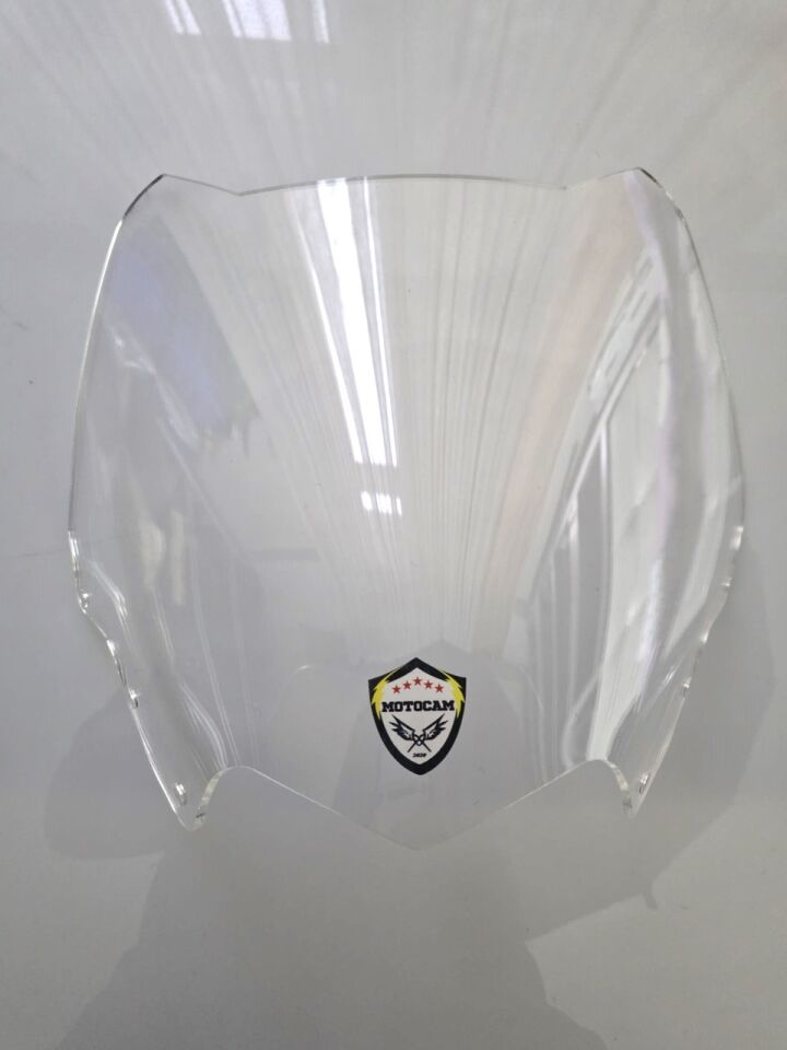MOTOCAM Yamaha Xmax Ön Cam 2011-2013 Model 36cm Şeffaf Renkli 4mm SPORTİF