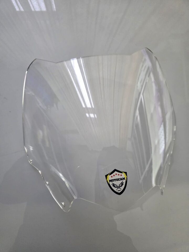 MOTOCAM Yamaha Xmax Ön Cam 2011-2013 Model 36cm Şeffaf Renkli 4mm SPORTİF