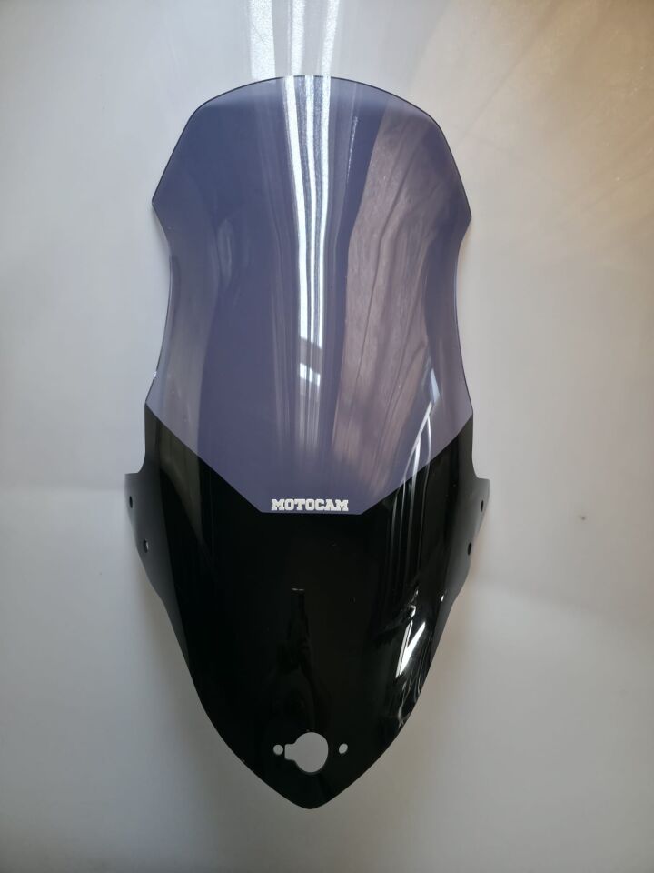 MOTOCAM Kymco Xtown 250 İ Ön Cam 2016-2026 Model 78cm Füme Renkli 4mm UZUN