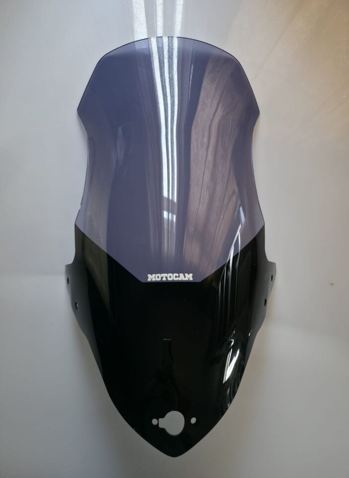 MOTOCAM Kymco Xtown 250 İ Ön Cam 2016-2026 Model 78cm Füme Renkli 4mm UZUN