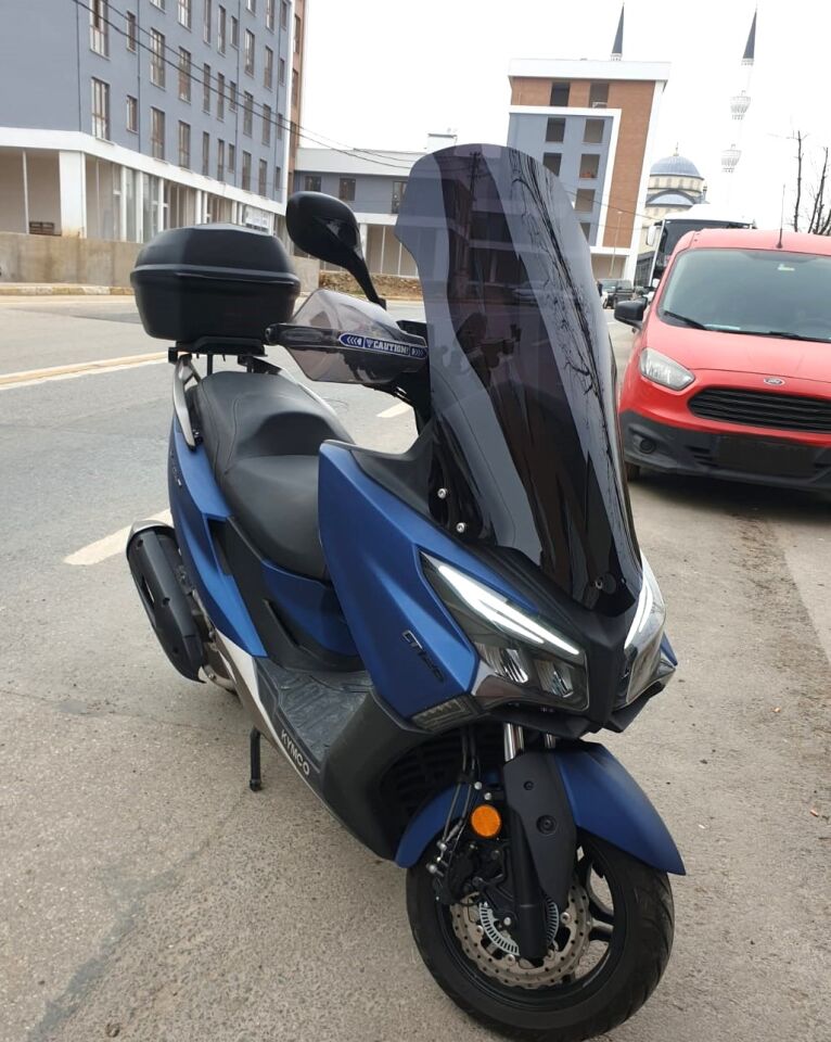 MOTOCAM Kymco Xtown CT 250 Ön Cam 2020-2026-2026 Model 83cm Siyah Renkli 4mm UZUN