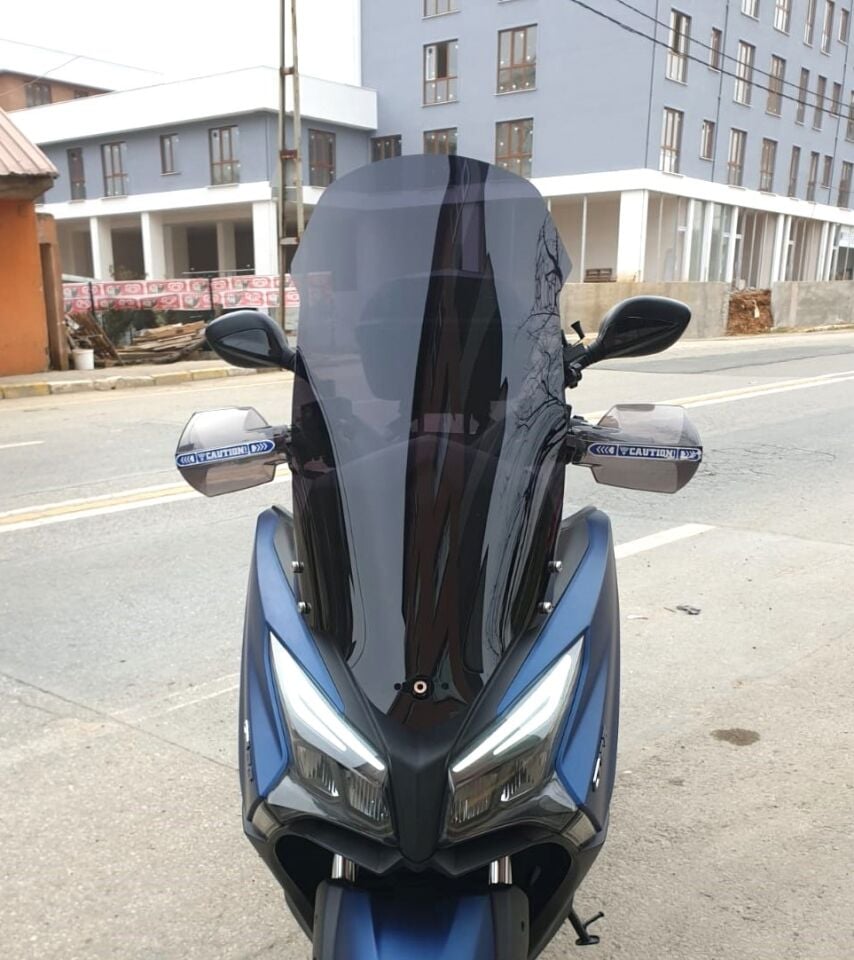 MOTOCAM Kymco Xtown CT 250 Ön Cam 2020-2026-2026 Model 83cm Siyah Renkli 4mm UZUN