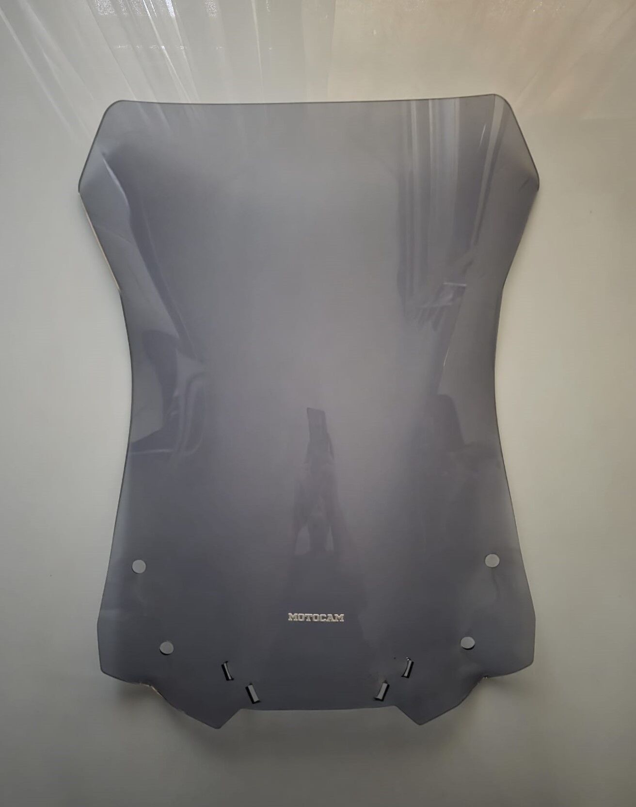 MOTOCAM Suzuki V-strom DL 650 Ön Cam 2017-2023 Model 52cm Füme Renkli 4mm Kapaklı