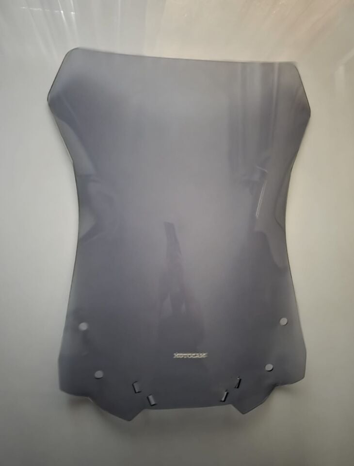 MOTOCAM Suzuki V-strom DL 650 Ön Cam 2017-2023 Model 52cm Füme Renkli 4mm Kapaklı