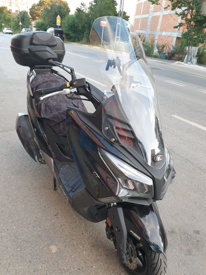 MOTOCAM Kymco Xtown CT 250 Ön Cam 2020-2026-2026 Model 83cm Şeffaf Renkli 4mm UZUN