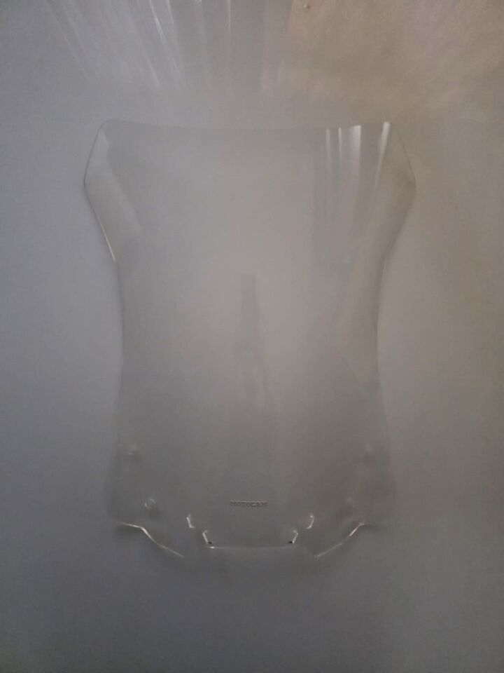 MOTOCAM Suzuki V-strom DL 650 Ön Cam 2017-2023 Model 52cm Şeffaf Renkli 4mm Kapaklı