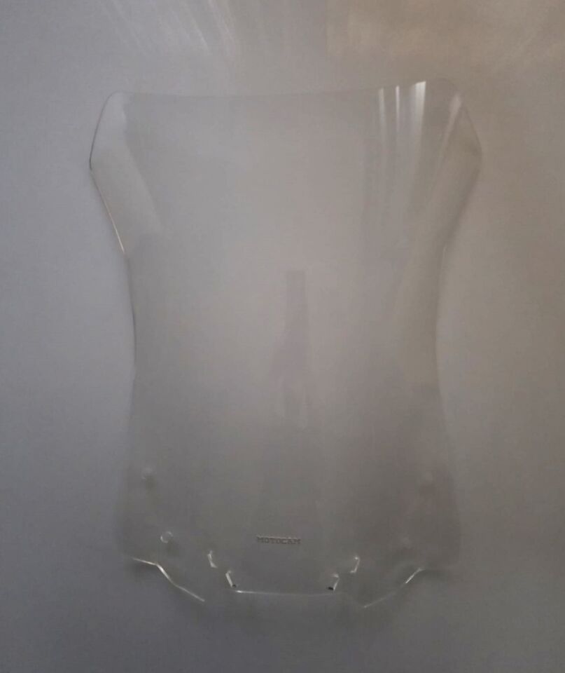 MOTOCAM Suzuki V-strom DL 650 Ön Cam 2017-2023 Model 52cm Şeffaf Renkli 4mm Kapaklı