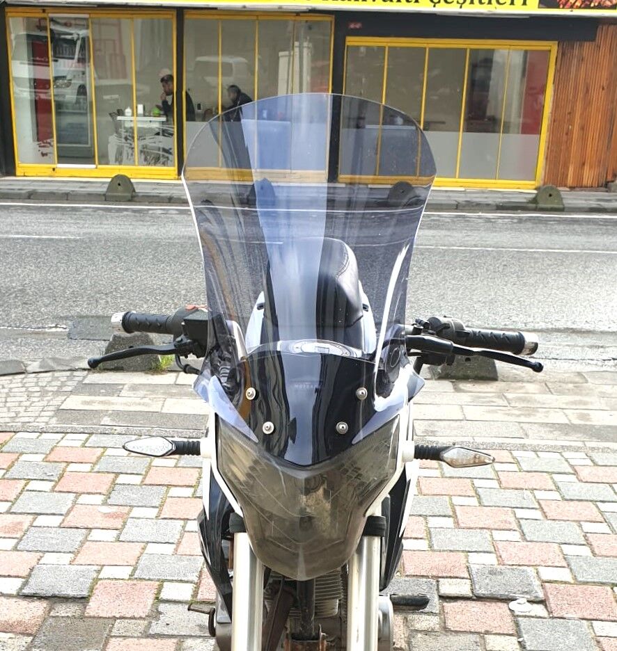 MOTOCAM Mondial 180 Z One S Ön Cam 58cm 2014-2022 Model Füme Renkli