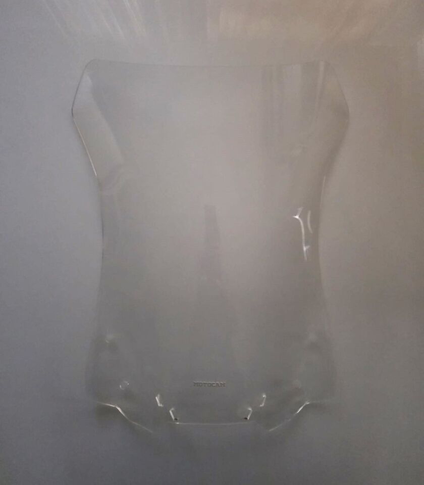 MOTOCAM Suzuki V-strom DL 650 Ön Cam 2017-2023 Model 52cm Şeffaf Renkli 4mm Kapaklı