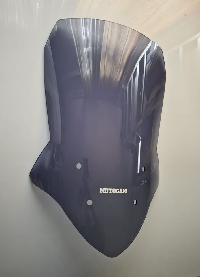 MOTOCAM Suzuki V-strom DL 650 XT Ön Cam 2012-2016 Model 61cm Füme Renkli 4mm