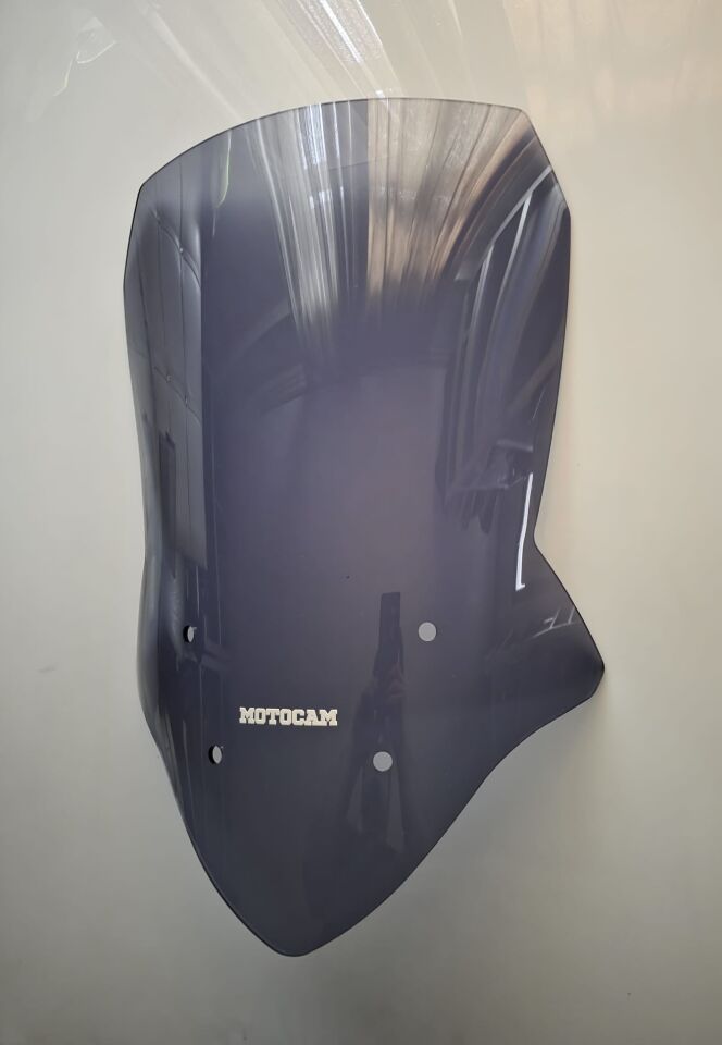 MOTOCAM Suzuki V-strom DL 650 XT Ön Cam 2012-2016 Model 61cm Füme Renkli 4mm