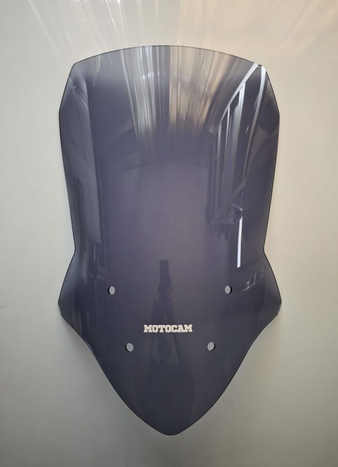 MOTOCAM Suzuki V-strom DL 650 XT Ön Cam 2012-2016 Model 61cm Füme Renkli 4mm