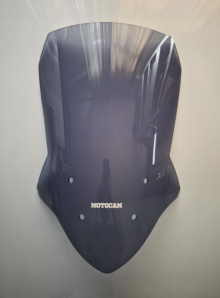 MOTOCAM Suzuki V-strom DL 650 XT Ön Cam 2012-2016 Model 61cm Füme Renkli 4mm