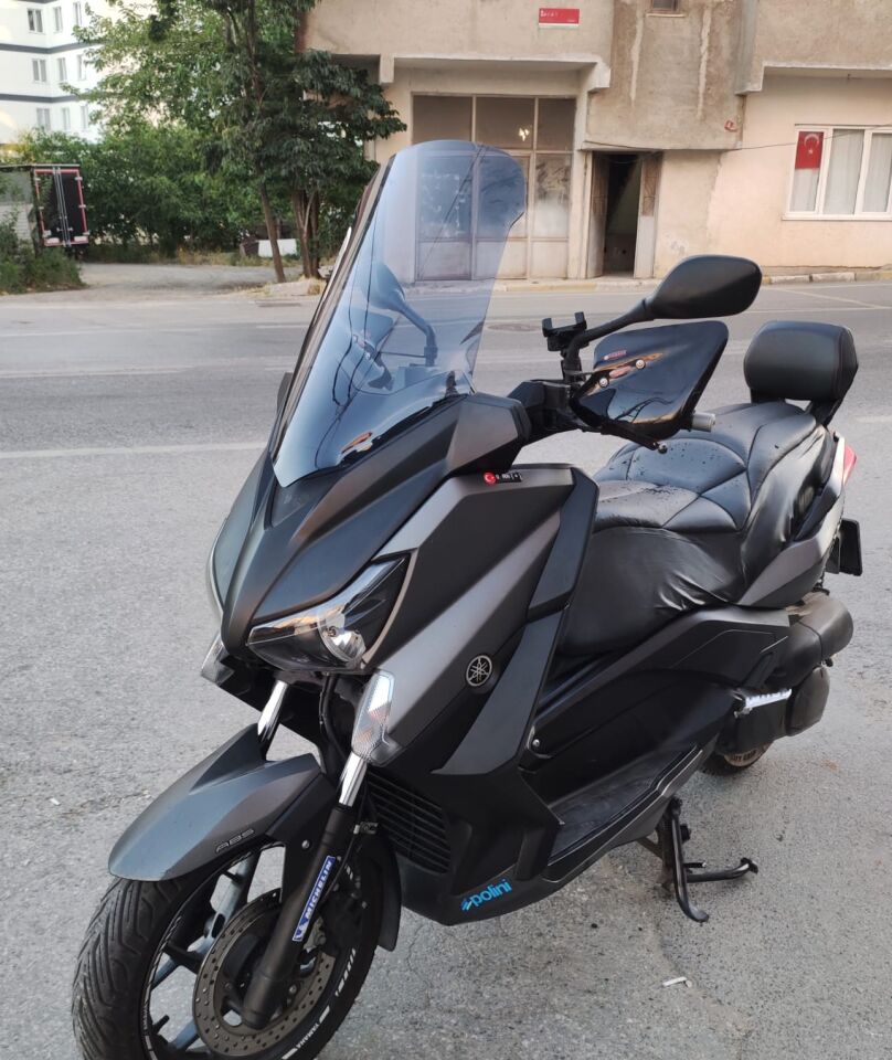 MOTOCAM Yamaha Xmax Ön Cam 2014-2017 Model 58cm Füme Renkli 4mm