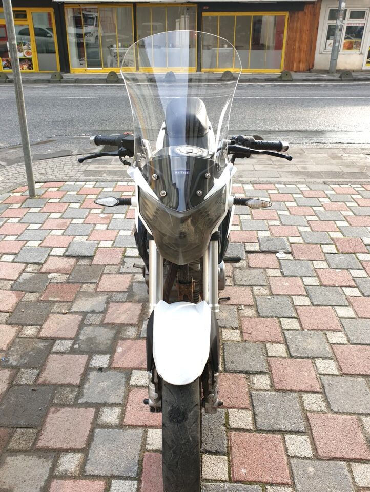 MOTOCAM Mondial 180 Z One S Ön Cam 58cm 2014-2022 Model Şeffaf Renkli
