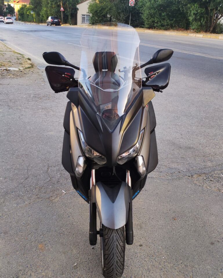 MOTOCAM Yamaha Xmax Ön Cam 2014-2017 Model 58cm Şeffaf Renkli 4mm