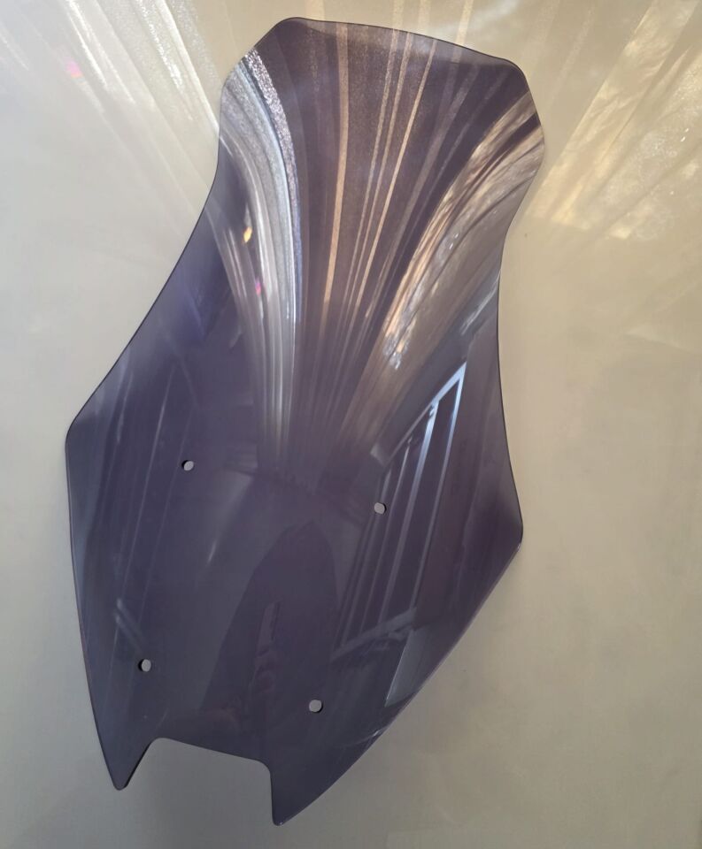 MOTOCAM Mondial Ressivo 250 Ön Cam 2023-2026 Model 57cm Füme Renkli 4mm