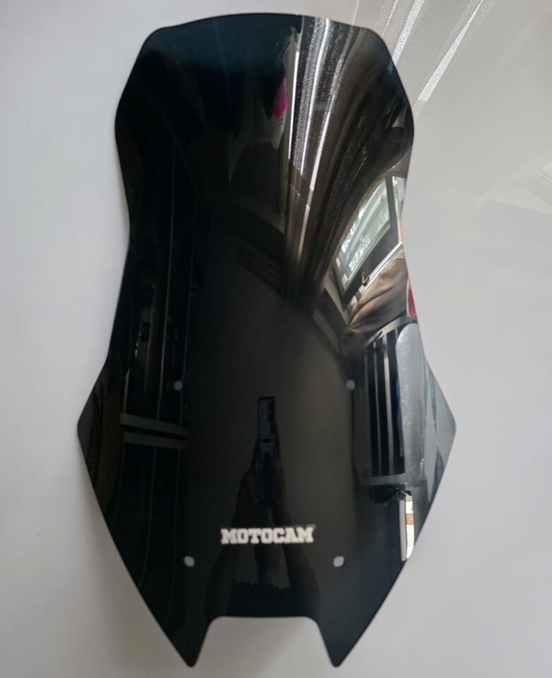 MOTOCAM Mondial Ressivo 250 Ön Cam 2023-2026 Model 57cm Siyah Renkli 4mm