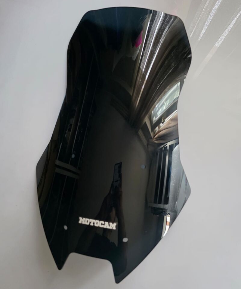 MOTOCAM Mondial Ressivo 250 Ön Cam 2023-2026 Model 57cm Siyah Renkli 4mm