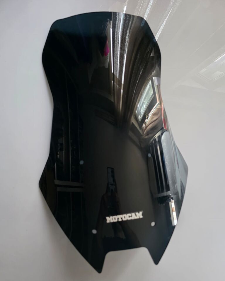 MOTOCAM Mondial Ressivo 250 Ön Cam 2023-2026 Model 57cm Siyah Renkli 4mm