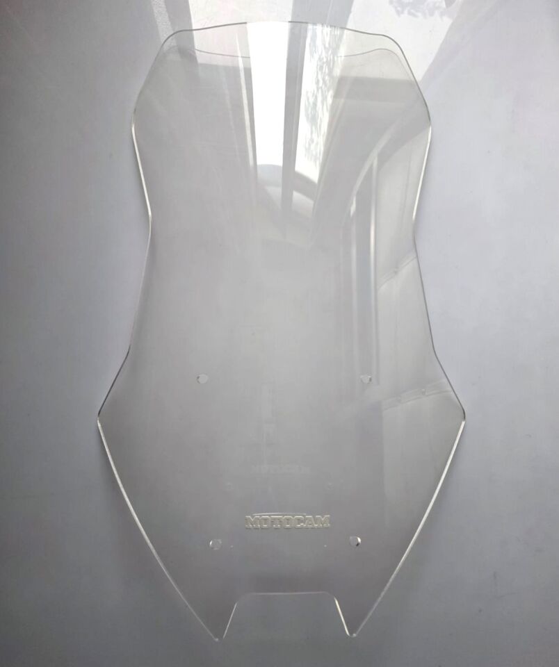 MOTOCAM Mondial Ressivo 250 Ön Cam 2023-2026 Model 57cm Şeffaf Renkli 4mm