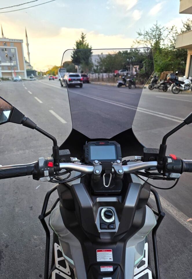 MOTOCAM Mondial Ressivo 250 Ön Cam 2023-2026 Model 78cm Füme Renkli 4mm