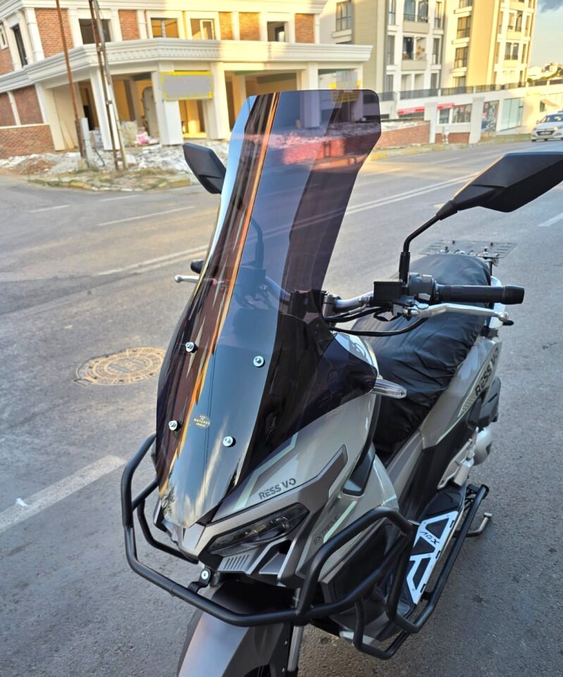 MOTOCAM Mondial Ressivo 250 Ön Cam 2023-2026 Model 78cm Siyah Renkli 4mm