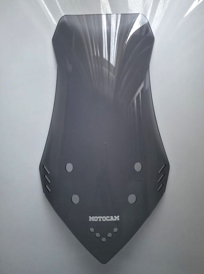 MOTOCAM Mondial Strada 125 Ön Cam 2023-2026 Model 65cm Füme Renkli 4mm