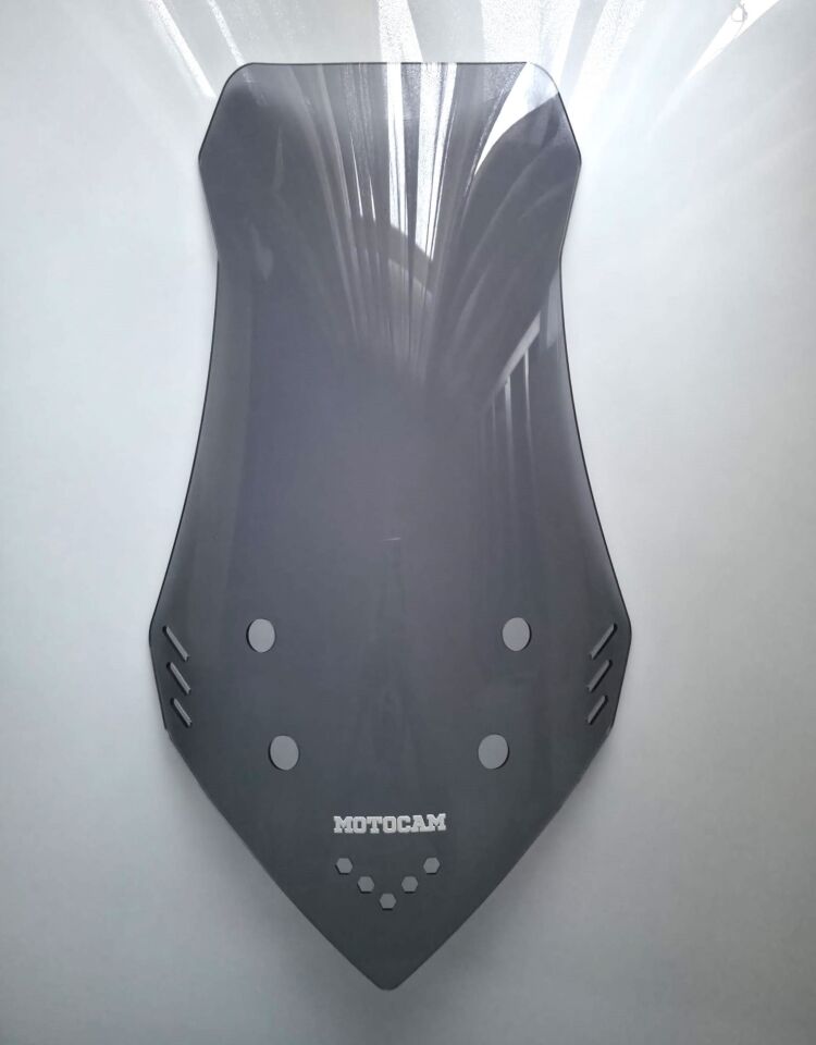 MOTOCAM Mondial Strada 125 Ön Cam 2023-2026 Model 65cm Füme Renkli 4mm