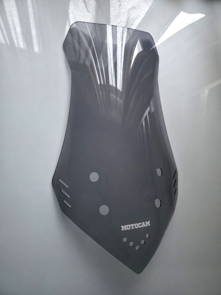 MOTOCAM Mondial Strada 125 Ön Cam 2023-2026 Model 65cm Füme Renkli 4mm