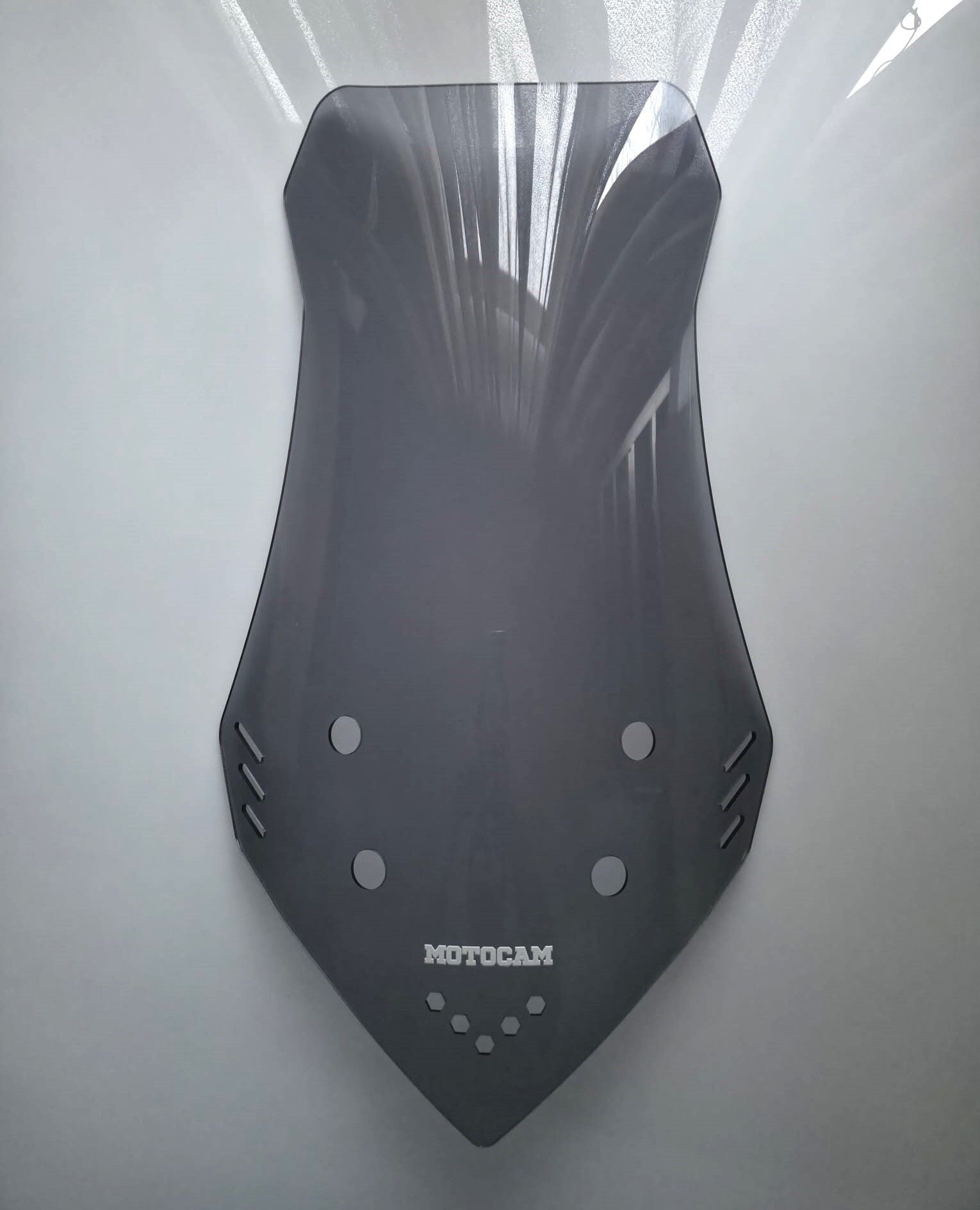 MOTOCAM Mondial Strada 125 Ön Cam 2023-2026 Model 65cm Füme Renkli 4mm