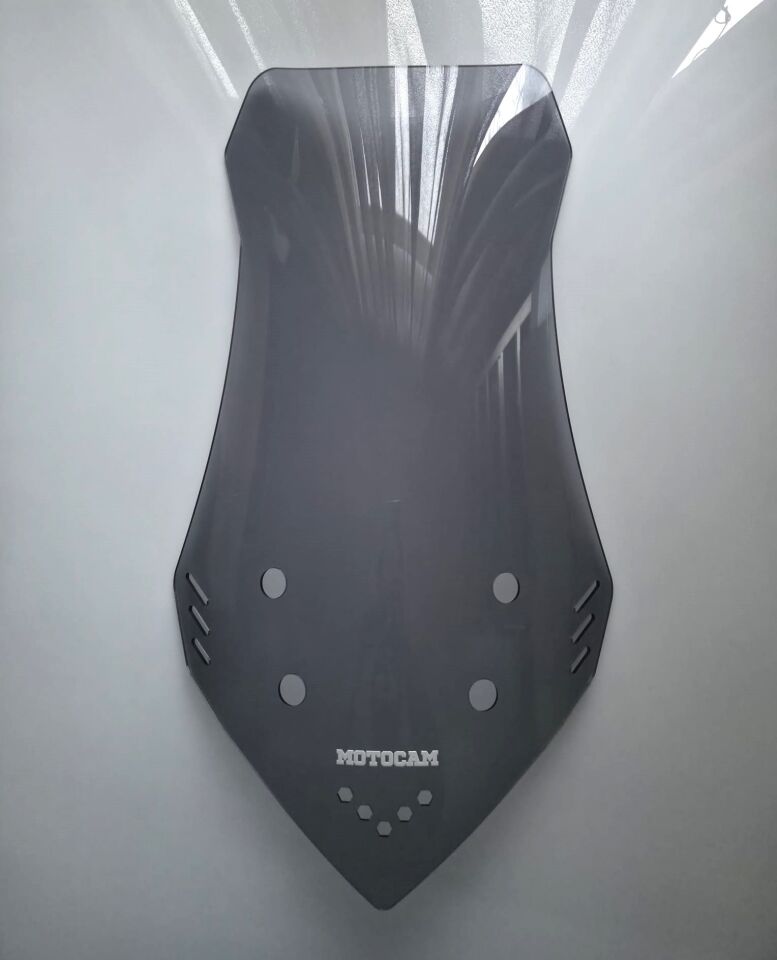 MOTOCAM Mondial Strada 125 Ön Cam 2023-2026 Model 65cm Füme Renkli 4mm