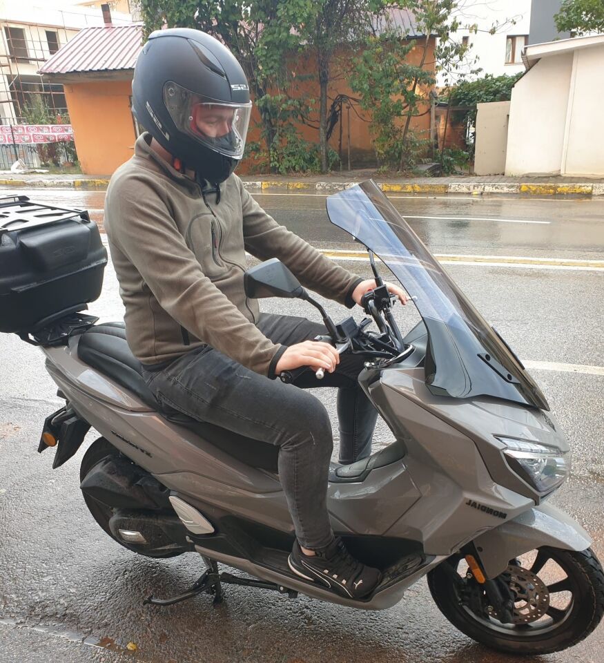 MOTOCAM Mondial Strada 125 Ön Cam 2023-2026 Model 75cm Füme Renkli 4mm UZUN