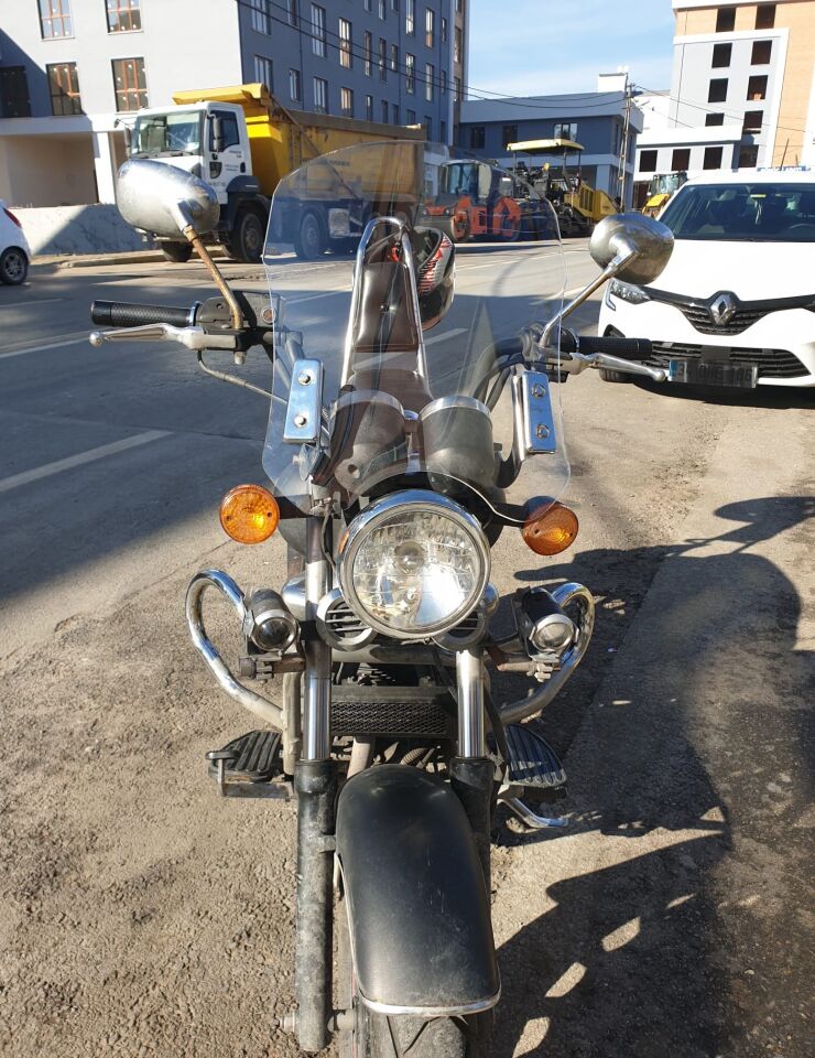 MOTOCAM Küba Süperlight 200 Ön Cam 2008-2026 Model 53cm Şeffaf Renkli 4mm APARATSIZ