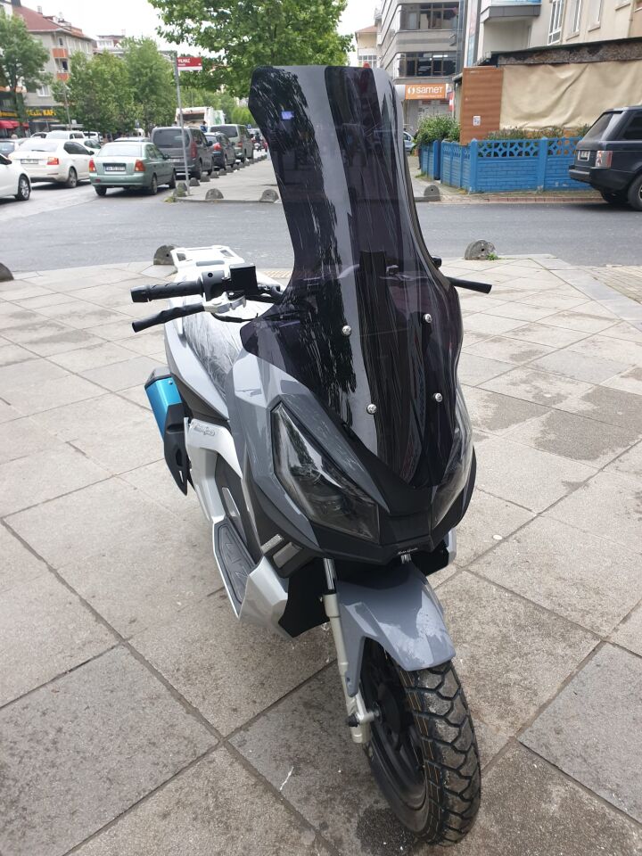 MOTOCAM RMG Moto Gusto Dream 150 Ön Cam 2023-2026 Model 78cm Siyah Renkli 4mm UZUN