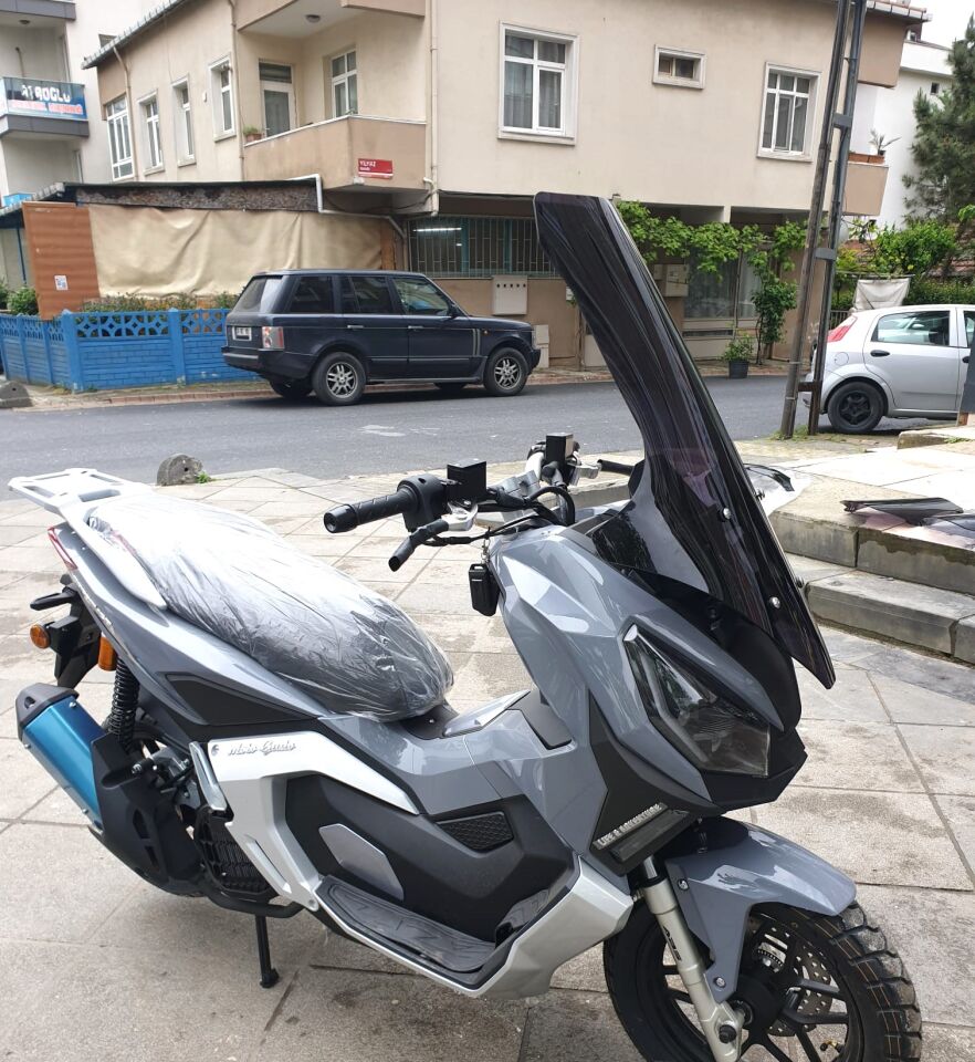 MOTOCAM RMG Moto Gusto Dream 150 Ön Cam 2023-2026 Model 78cm Siyah Renkli 4mm UZUN