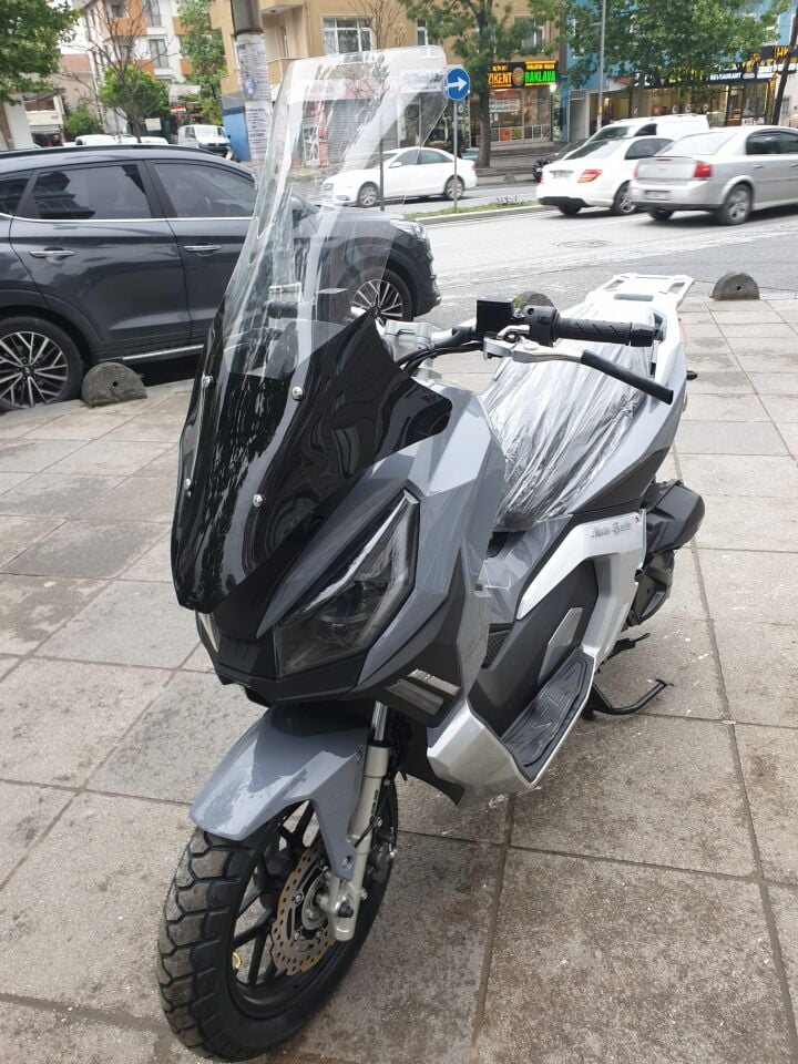 MOTOCAM RMG Moto Gusto Dream 150 Ön Cam 2023-2026 Model 78cm Şeffaf Renkli 4mm UZUN