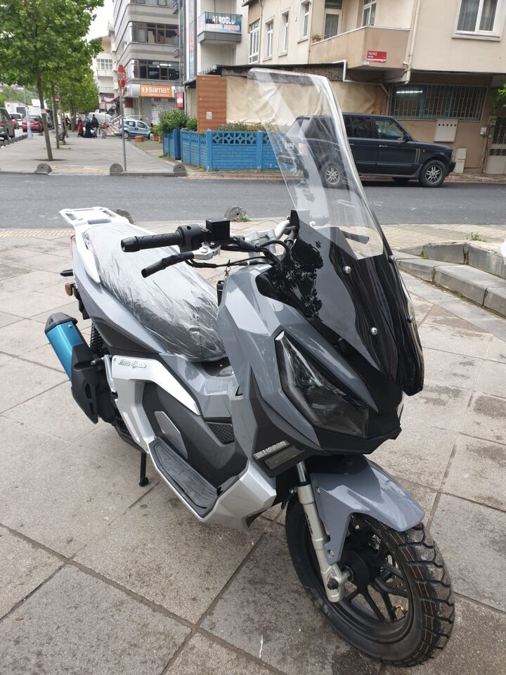 MOTOCAM RMG Moto Gusto Dream 150 Ön Cam 2023-2026 Model 78cm Şeffaf Renkli 4mm UZUN