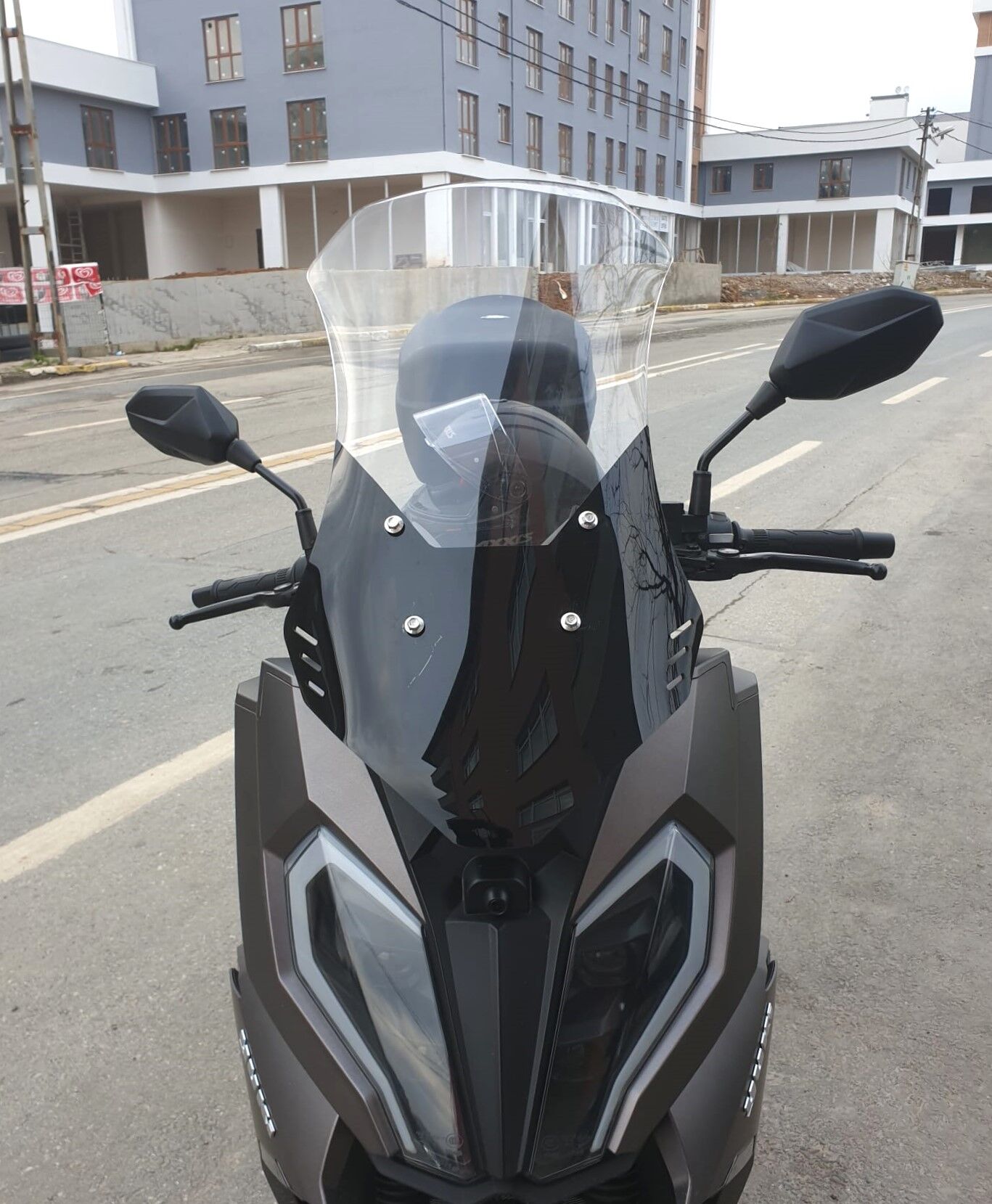 MOTOCAM Yuki Defender Ön Cam 2023-2026 Model 63cm Şeffaf Renkli 4mm