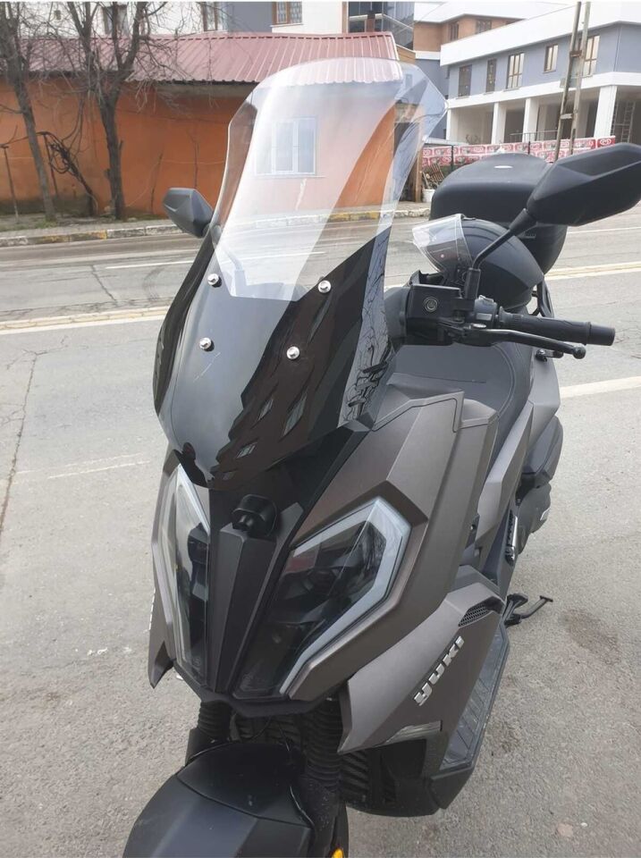 MOTOCAM Yuki Defender Ön Cam 2023-2026 Model 63cm Şeffaf Renkli 4mm