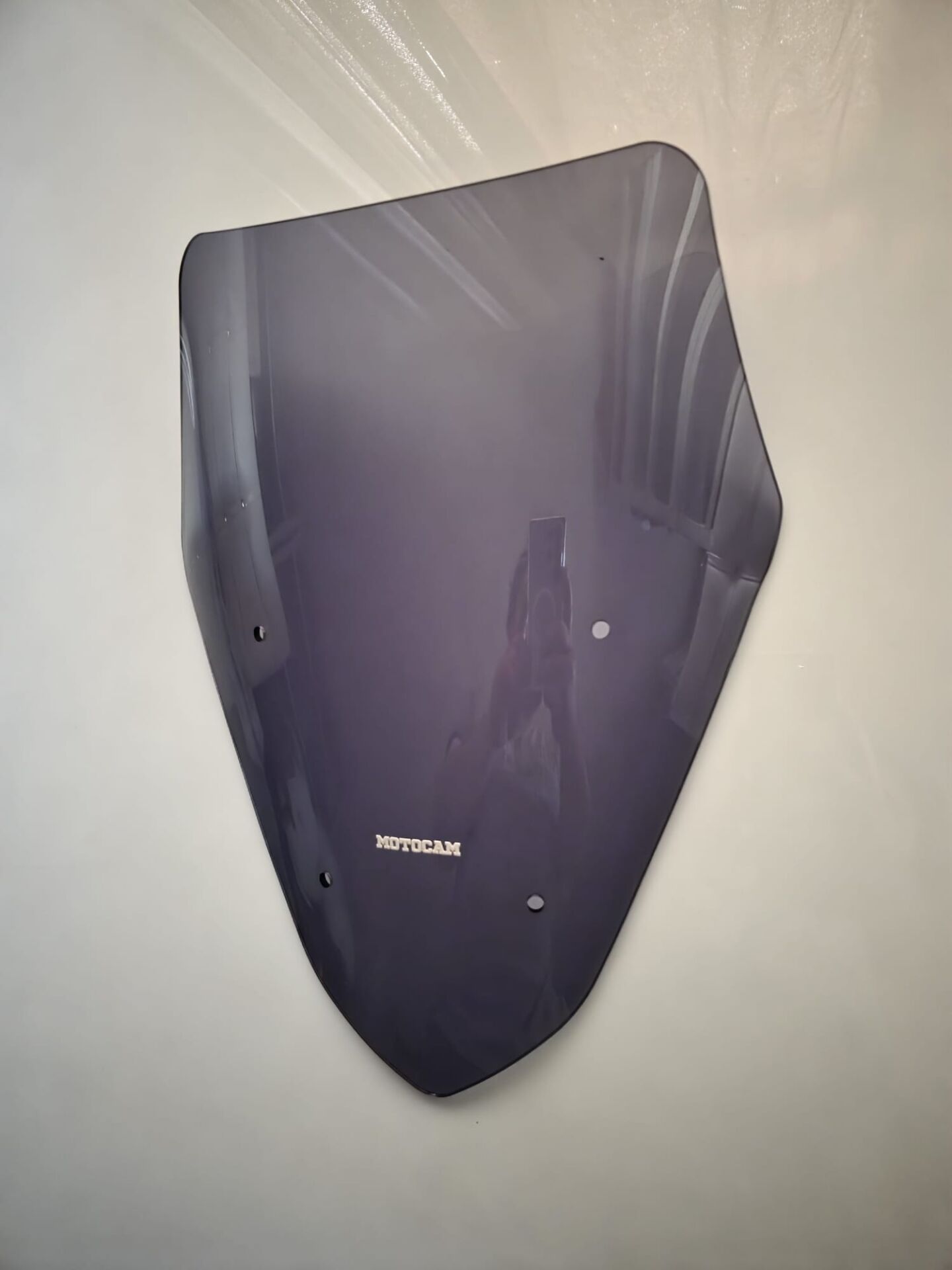 MOTOCAM RKS Fort 250 Ön Cam 2023-2026 Model 43cm Füme Renkli 4mm UZUN