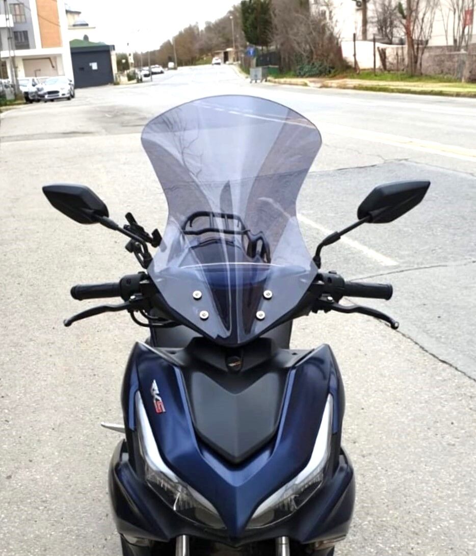 MOTOCAM Motolüx IST 34  Ön Cam 2025-2026 Model 54cm Füme Renkli 4mm