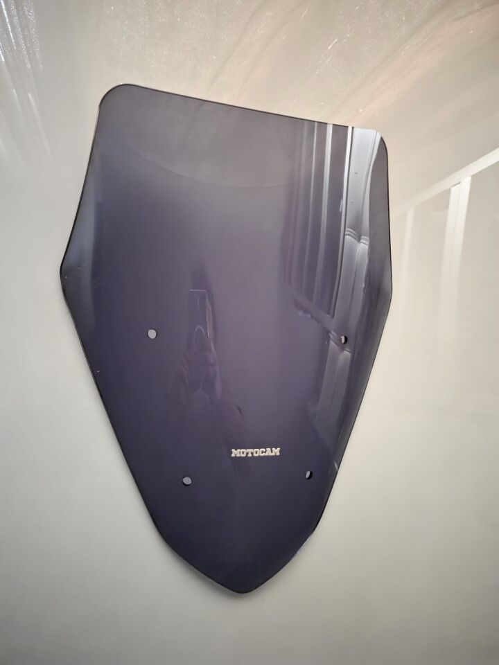 MOTOCAM kymco Skytown 125 Ön Cam 2023-2026 Model 43cm Füme Renkli 4mm UZUN