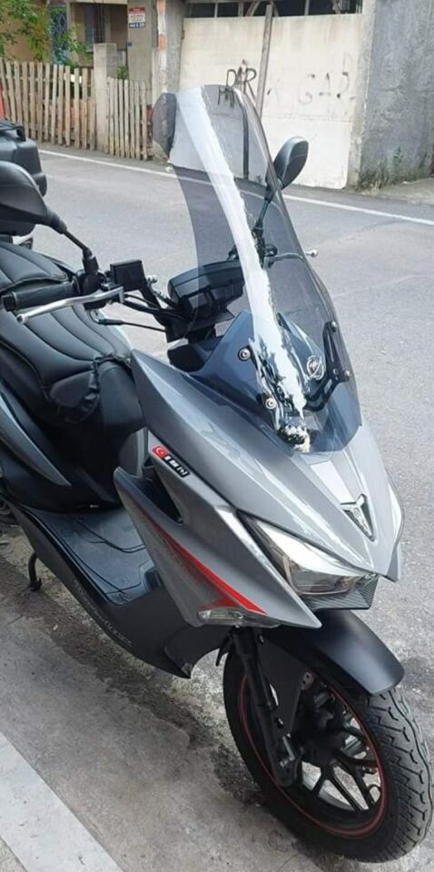 MOTOCAM Motolüx Mtx 125 Ön Cam 2022-2026 Model 75cm Füme Renkli 4mm UZUN