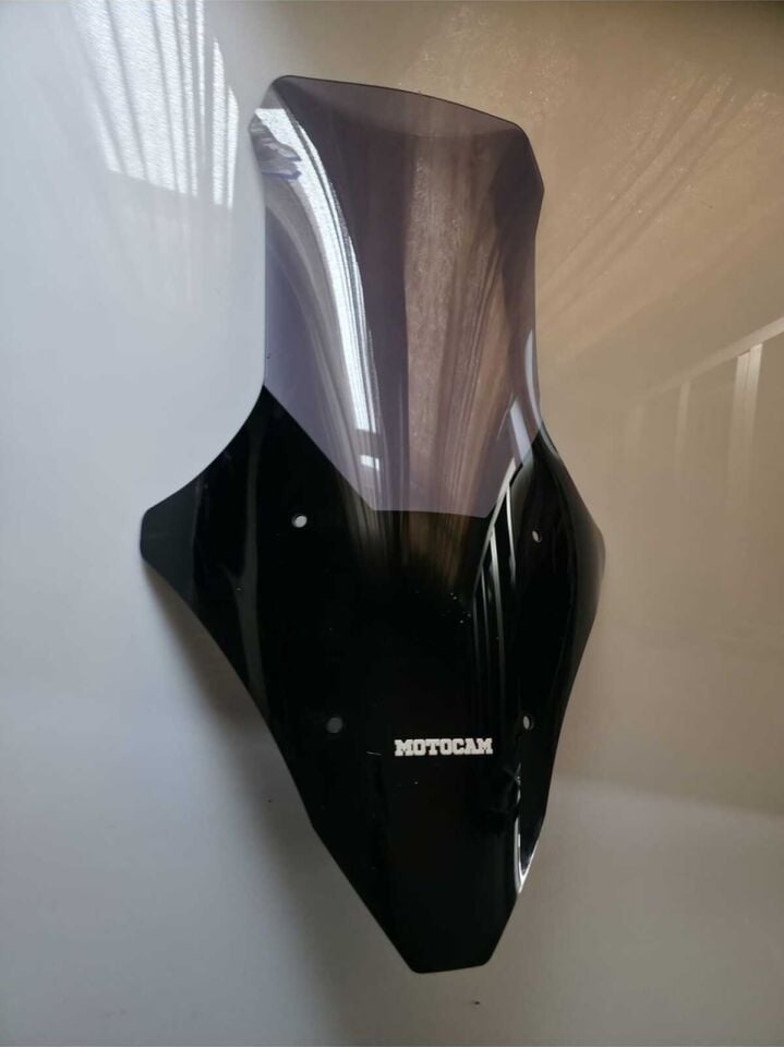 MOTOCAM Yuki Vampire 125 Ön Cam 2023-2026 Model 78cm Füme Renkli 4mm