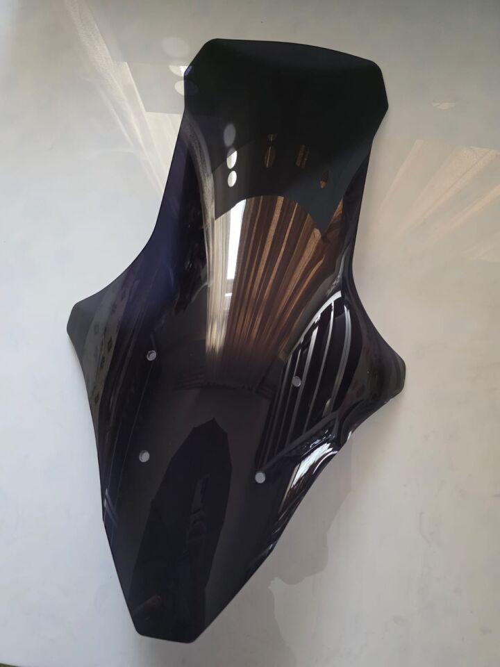 MOTOCAM Yuki Xway 125 Ön Cam 2023-2026 Model 78cm Siyah Renkli 4mm UZUN